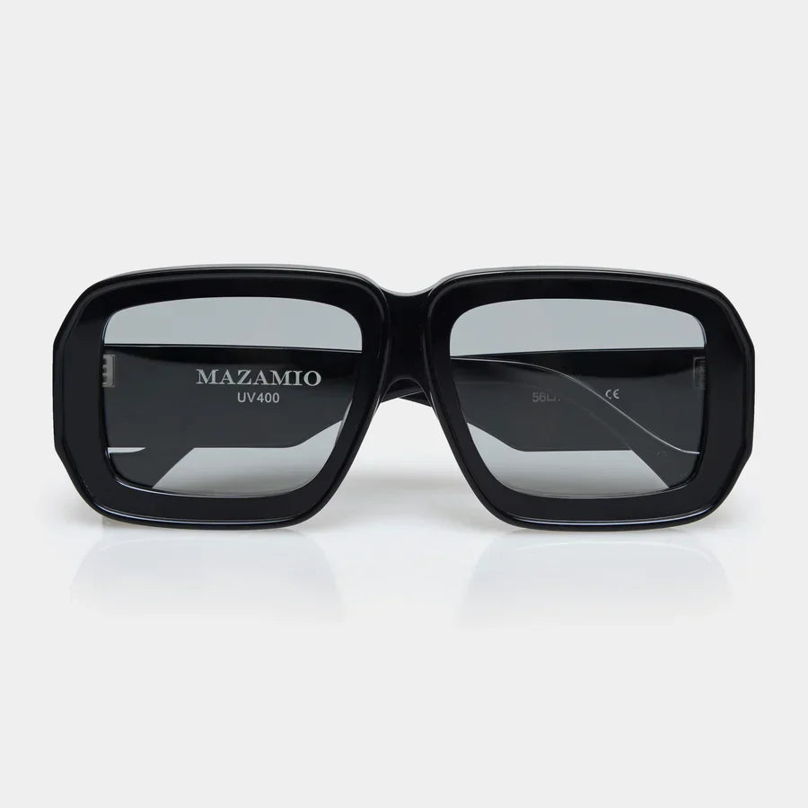 Mazamio Sunglasses - Black with Light Grey Tint