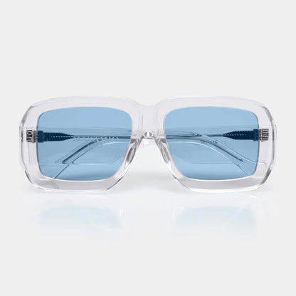 Mazamio Sunglasses - Transparent with Light Blue Tint