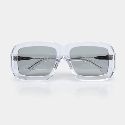Mazamio Sunglasses - Transparent with Light Grey Tint