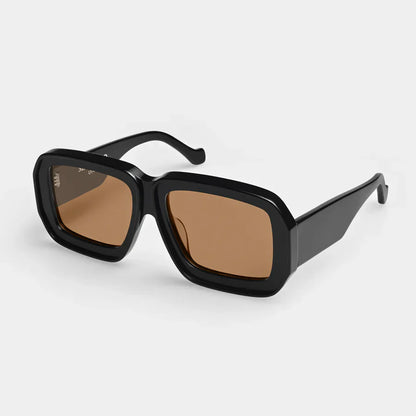Mazamio Sunglasses - Black with Brown Tint